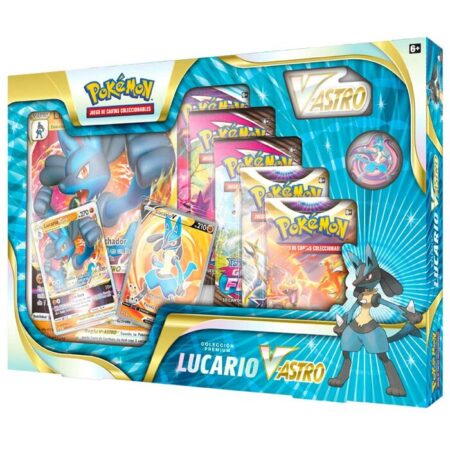 JCC POKEMON COLECCION PREMIUM LUCARIO V-ASTRO