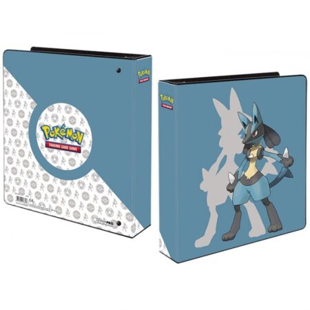 ACC CARTAPACIO COLLECTORS ALBUM 3 ANILLAS POKEMON LUCARIO