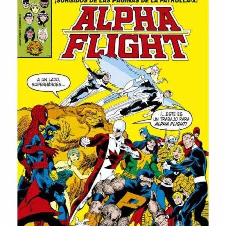 COM BIBLIOTECA ALPHA FLIGHT 01. ALPHA FLIGHT 1-6 USA