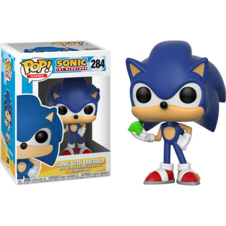MER FUNKO POP! SONIC: SONIC WITH EMERALD 284