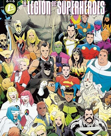 COM LIGA DE LA JUSTICIA CONTRA LA LEGION DE SUPERHEROES 04 DE 06