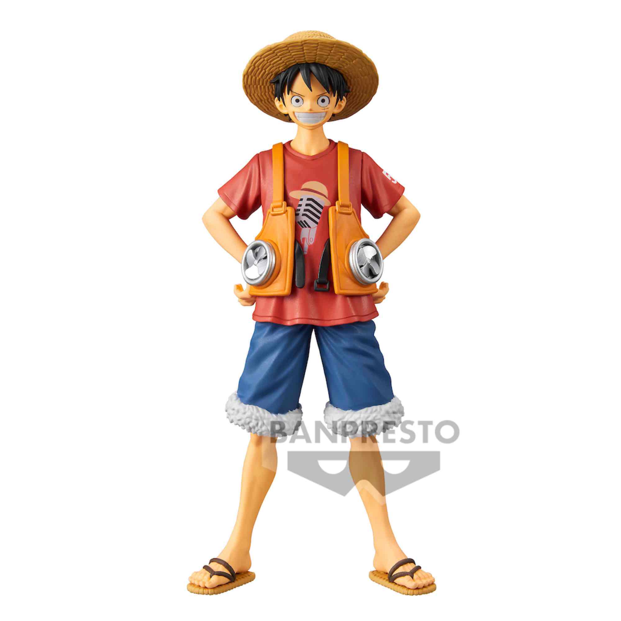 MER FIGURA: ONE PIECE LUFFY VOL.1 THE GRANDILE MEN ONE PIECE 16CM