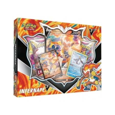 JCC POKEMON LOST ORIGIN CAJA COLECCION VINFERNAPE V-BOX - INGLES
