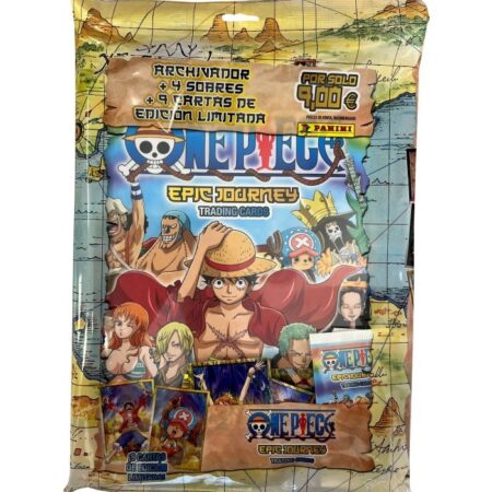 JCC CROMO: ONE PIECE ALBUM ARCHIVADOR + 4 SOBRES