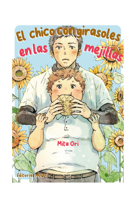 COM EL CHICO CON GIRASOLES EN LAS MEJILLAS