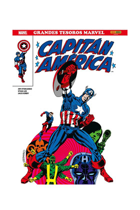 COM GRANDES TESOROS MARVEL. CAPITAN AMERICA DE JIM STERANKO