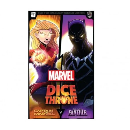 JGM MARVEL DICE THRONE: CAPTAIN MARVEL V. BLACK PANTHER - INGLES