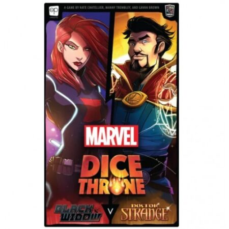 JGM MARVEL DICE THRONE: BLACK WIDOW V. DOCTOR STRANGE - INGLES