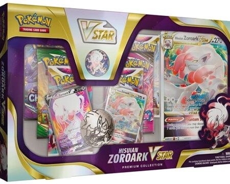 JCC POKEMON PREMIUM COLLECTION ORIGIN FORME ZOROAK VSTAR - INGLES