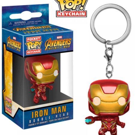 MER FUNKO POP! MARVEL: LLAVERO IRON MAN