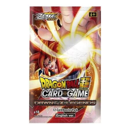 JCC DRAGON BALL CARD GAME: B18 DAWN OF THE Z-LEGENDS - BOOSTER PACK