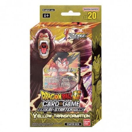 JCC DRAGON BALL CARD GAMES: MAZO - SD20 YELLOW TRANSFORMATION
