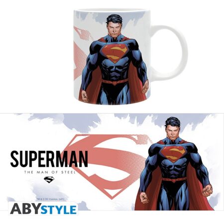 MER TAZA: DC COMICS SUPERMAN MAN OF STEEL 320ML