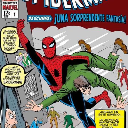 COM BIBLIOTECA MARVEL. EL ASOMBROSO SPIDERMAN 01