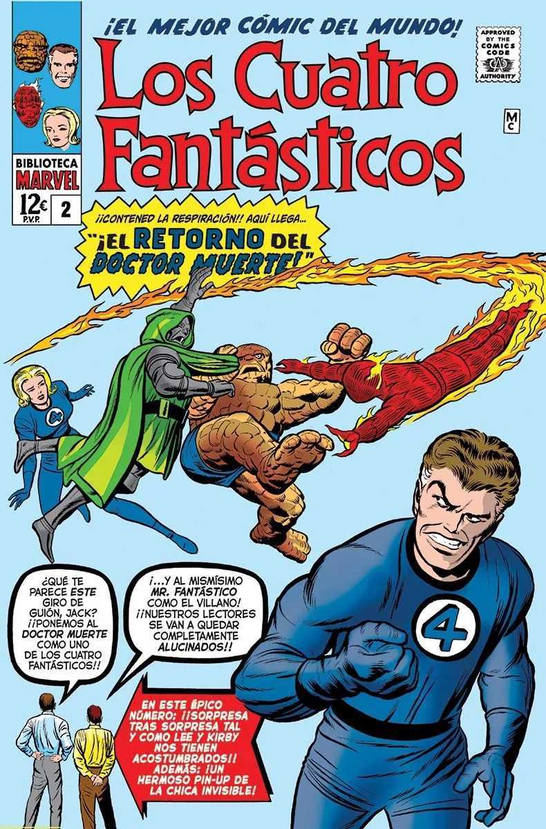 03C1518A-DA77-4BA4-9CC6-5FBDE5472BF4-15013624.jpg COM BIBLIOTECA MARVEL. LOS 4 FANTASTICOS 02. 1962-63. FANTASTIC FOUR 6-11 USA