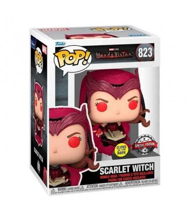 MER FUNKO POP! MARVEL: WANDA VISION SCARLET WITCH 823