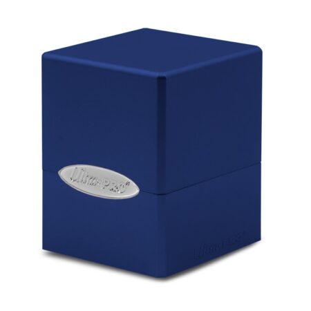 ACC DECK BOX SATIN CUBE: AZUL MARINO