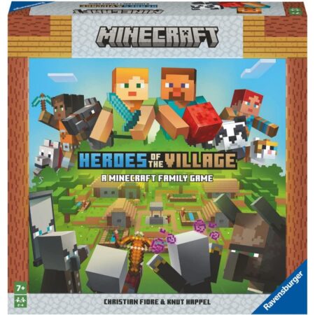 JGM MINECRAFT EL JUEGO DE MESA: HEROES OF THE VILLAGE