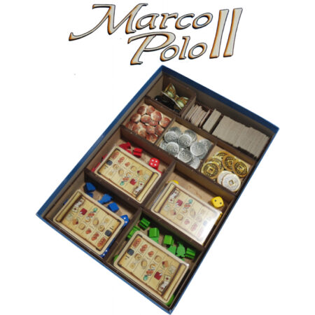 ACC WOM INSERTO: COMPATIBLE CON MARCO POLO II (BASE + EXPANSION: THE CARAVANS)
