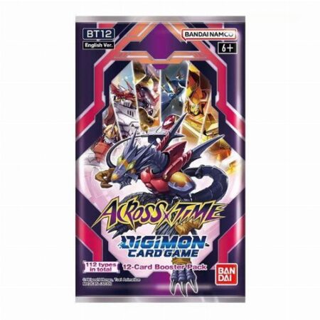 JCC DIGIMON CARD GAMES: BT12 ACROSS TIME BOOSTER PACK - INGLES
