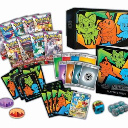 JCC POKEMON EVOLUCIONES EN PALDEA: CAJA DE ENTRENADOR ELITE - INGLES