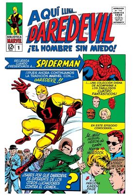 COM BIBLIOTECA MARVEL 18 DAREDEVIL 01