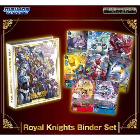 JCC DIGIMON ROYAL KNIGHTS BINDER SET PB-13 - INGLES