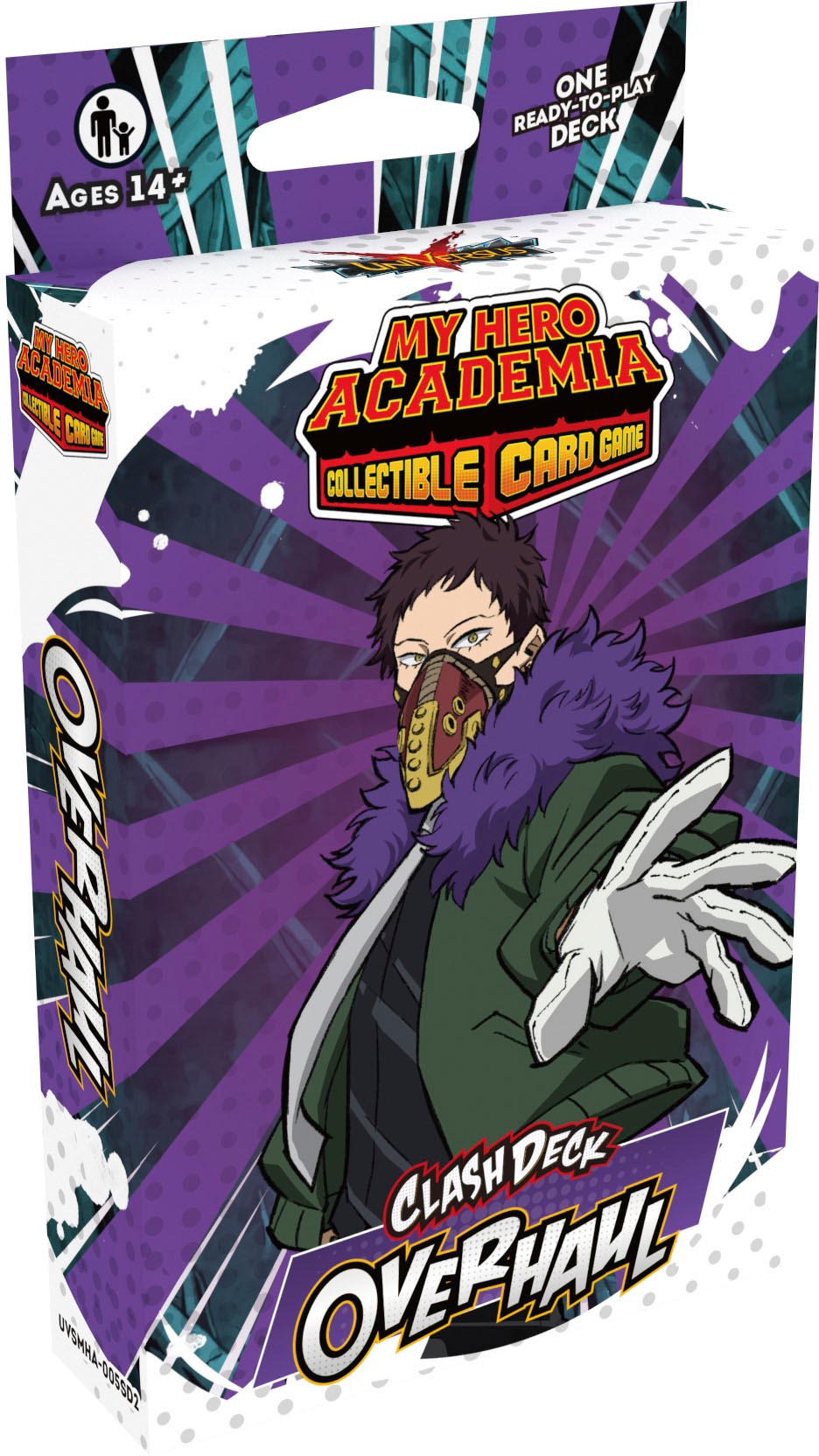 03C1518A-DA77-4BA4-9CC6-5FBDE5472BF4-15014657.jpg JCC MY HERO ACADEMIA CARD GAME: SERIE 05 CLASH DECK - OVERHAHL - INGLES