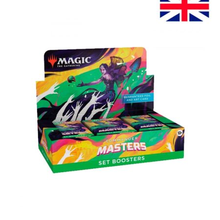 JCC MAGIC COMMANDER MASTERS 23: SET BOOSTER BOX - INGLES