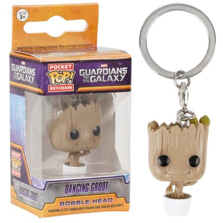 MER FUNKO POP! LLAVERO: MARVEL DACING GROOT