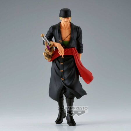 MER FIGURA: ONE PIECE RORONOA ZORO FIG 17 CM ONE PIECE THE SHUKKO