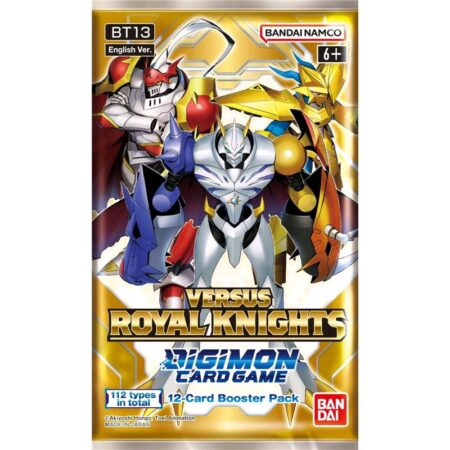 JCC DIGIMON CARD GAMES: BT13 VERSUS ROYAL KNIGHTS BOOSTER PACK - INGLES