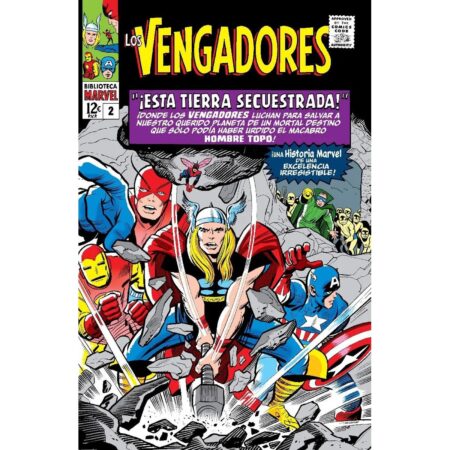 COM BIBLIOTECA MARVEL 24 LOS VENGADORES 02