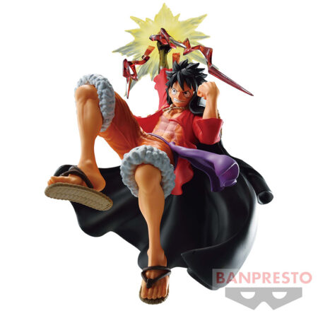 MER FIGURA: ONE PIECE MONKEY.D.LUFFY FIG 15 CM BATTLE RECORD COLLECTION