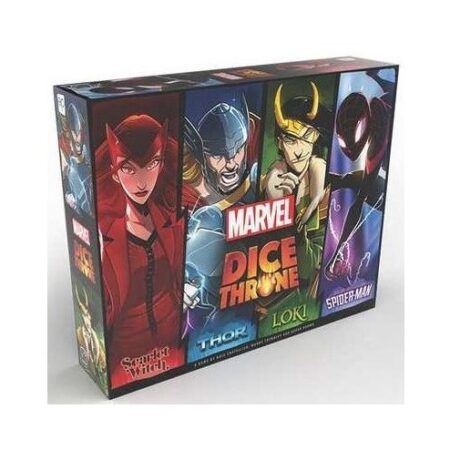 JGM DICE THRONE MARVEL 4-HERO BOX - INGLES