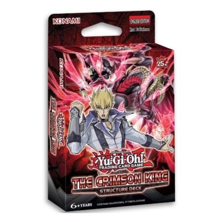 JCC YU-GI-OH! BARAJA DE ESTRUCTURA THE CRIMSON KING