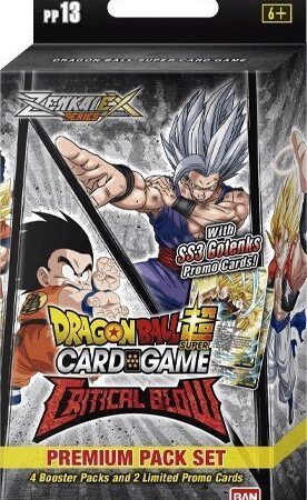 JCC DRAGON BALL SUPER B22: CRITICAL BLOW PREMIUM PACK SET