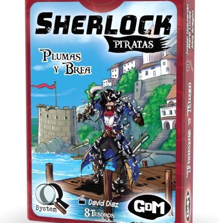 JGM SHERLOCK Q8 PIRATAS: PLUMAS Y BREA