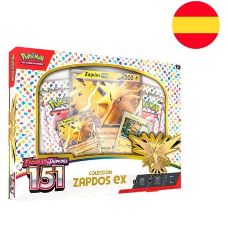 JCC POKEMON ESCARLATA Y PURPURA 151: COLECCION ZAPDOS EX