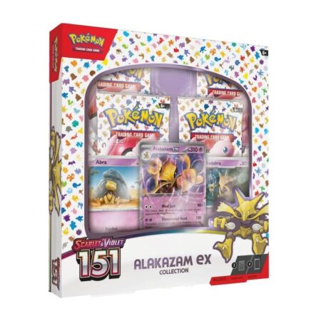JCC POKEMON ESCARLATA Y PURPURA 151: COLECCION ALAKAZAM EX - INGLES