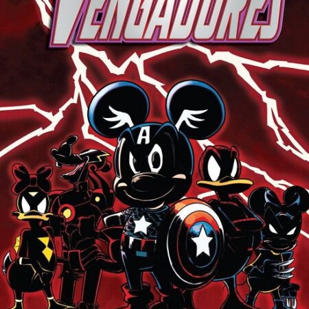 COM SPIDERMAN 05 VOL. 04 PORTADA ALTERNATIVA DISNEY 100 LOS NUEVOS VENGADORES