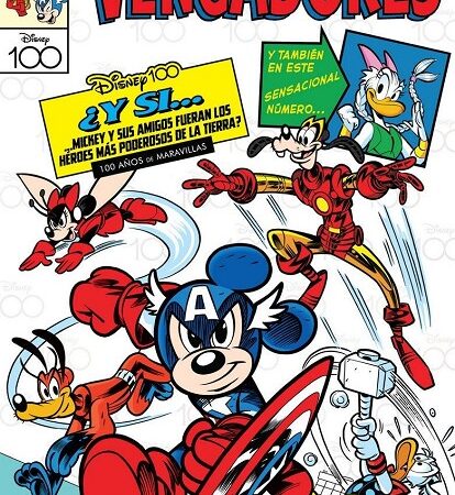 COM SPIDERMAN 226 VOL 2 EL ASOMBROSO SPIDERMAN 17 PORTADA ALTERNATIVA DISNEY 100 LOS VENGADORES