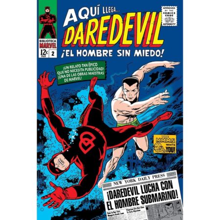 COM BIBLIOTECA MARVEL 30 DAREDEVIL 02 1965-66