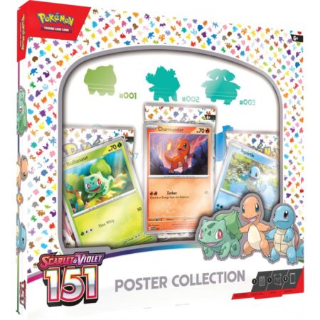 JCC POKEMON ESCARLATA Y PURPURA 151: COLECCION CON POSTER