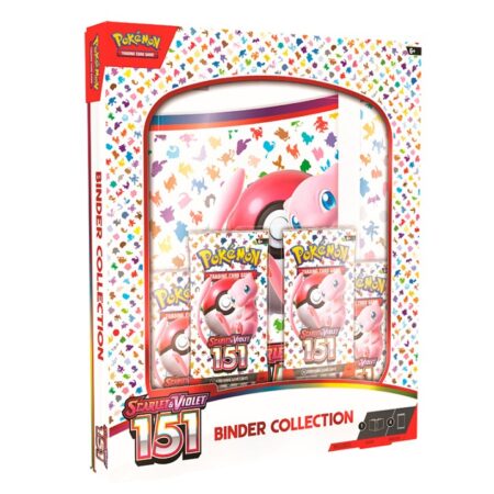 JCC POKEMON ESCARLATA Y PURPURA 151: BINDER COLLECTION - INGLES