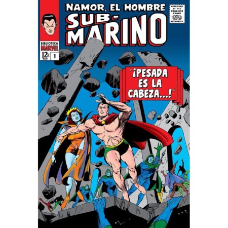 COM BIBLIOTECA MARVEL 34. NAMOR, EL HOMBRE SUBMARINO 01