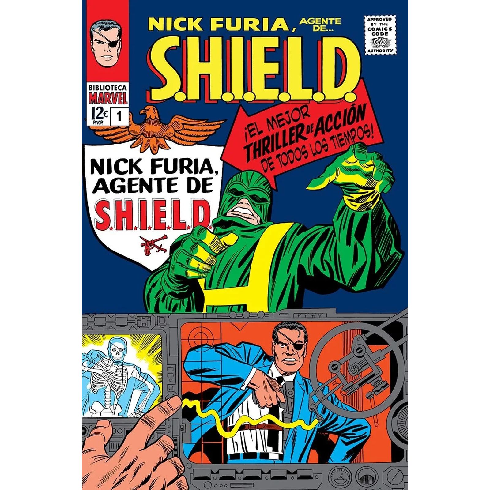 03C1518A-DA77-4BA4-9CC6-5FBDE5472BF4-15015782.jpg COM BIBLIOTECA MARVEL 35. NICK FURIA, AGENTE DE SHIELD 1