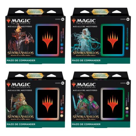 JCC MAGIC EL SEÑOR DE LOS ANILLOS HOLIDAY: COMMANDER DECK TALES OF THE MIDDLE EARTH - INGLES