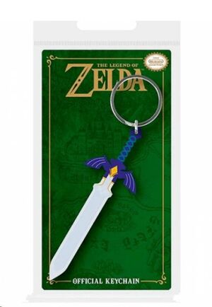 MER LLAVERO: ZELDA DE GOMA MASTER SWORD