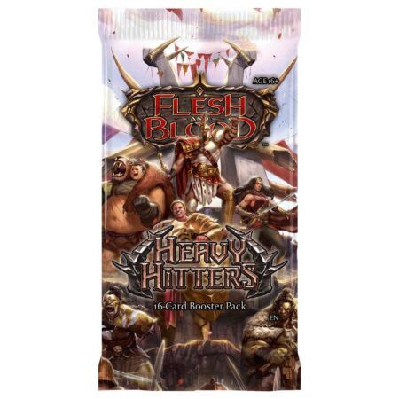 JCC FLESH & BLOOD: HEAVY HITTERS BOOSTER PACK - INGLES